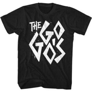 The Go-Gos Band Logo T-Shirt New Wave Music Graphic Concert Fan Gift Tee 17